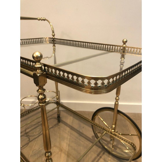 Image 1 of Vintage messing roltafel