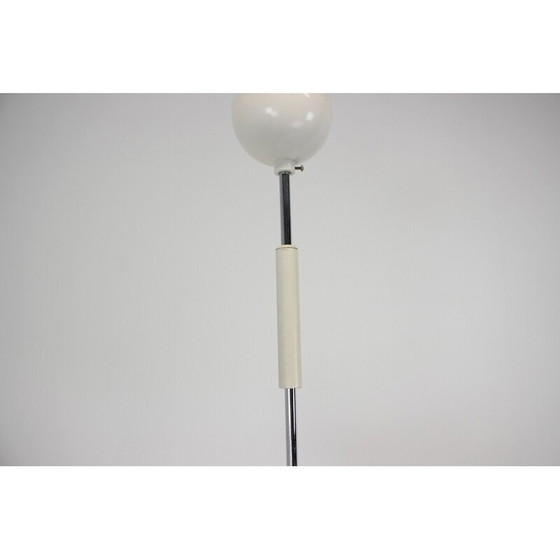 Image 1 of Mid Century glazen en koperen hanglamp, Duitsland 1970