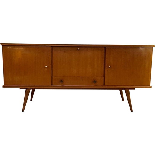 Vintage Scandinavisch teakhouten dressoir, jaren 1960