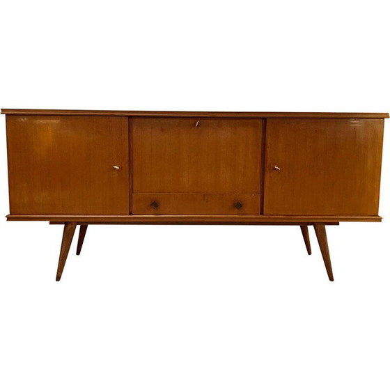 Image 1 of Vintage Scandinavisch teakhouten dressoir, jaren 1960