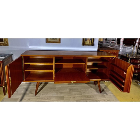 Image 1 of Vintage Scandinavisch teakhouten dressoir, jaren 1960