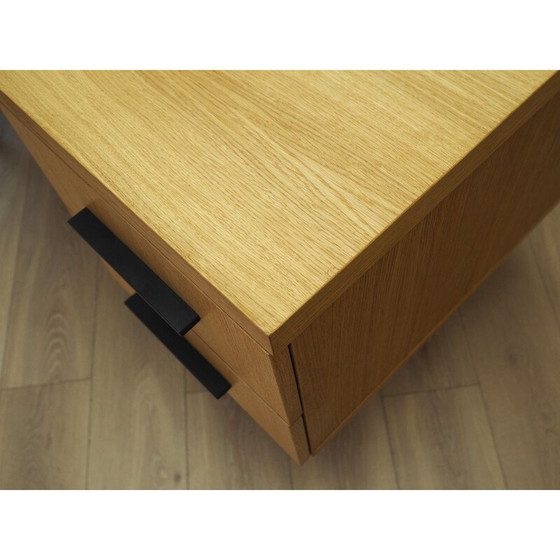 Image 1 of Eikenhouten bureau, Scandinavisch ontwerp