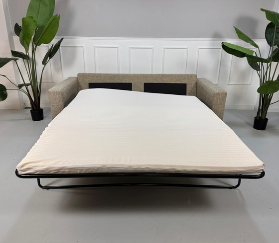 Image 1 of Bolia Scandinavië bank stof Fsc slaapfunctie bed + hocker