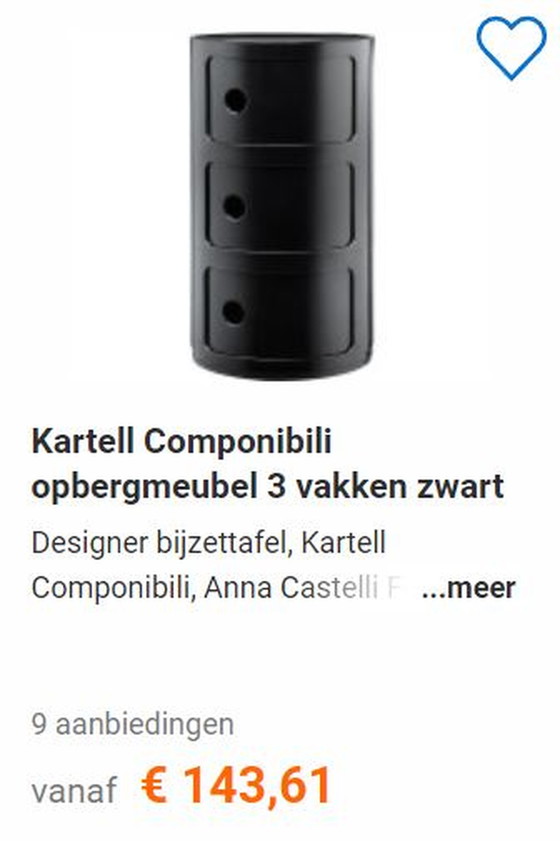 Image 1 of Kartell Componibili