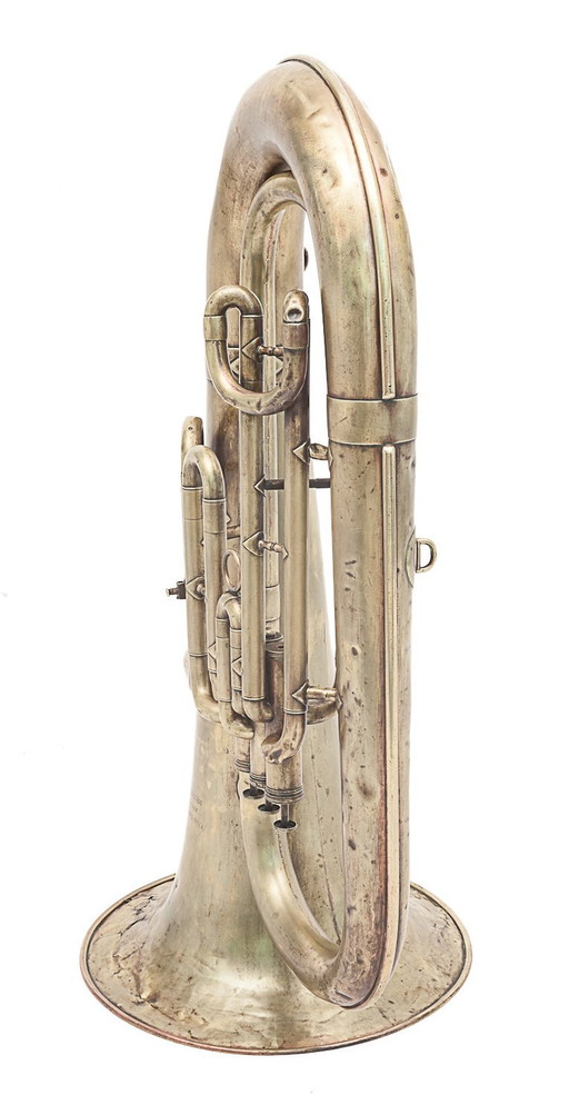 Antiek koperen Euphonium, 1920