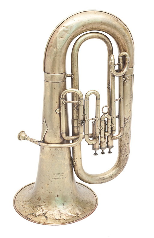 Antiek koperen Euphonium, 1920