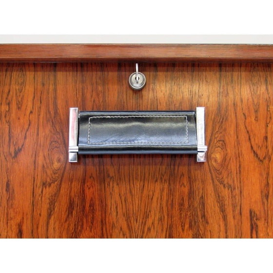 Image 1 of Vintage rozenhouten wandlowboard van Erik Buch voor Dyrlund, Denemarken 1960