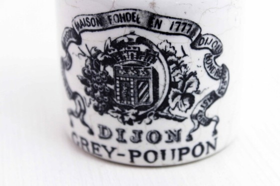 Image 1 of Poupon mosterdpot van Sarreguemines