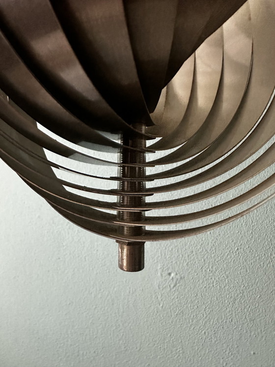 Image 1 of Vintage Space Age spiral hanglamp