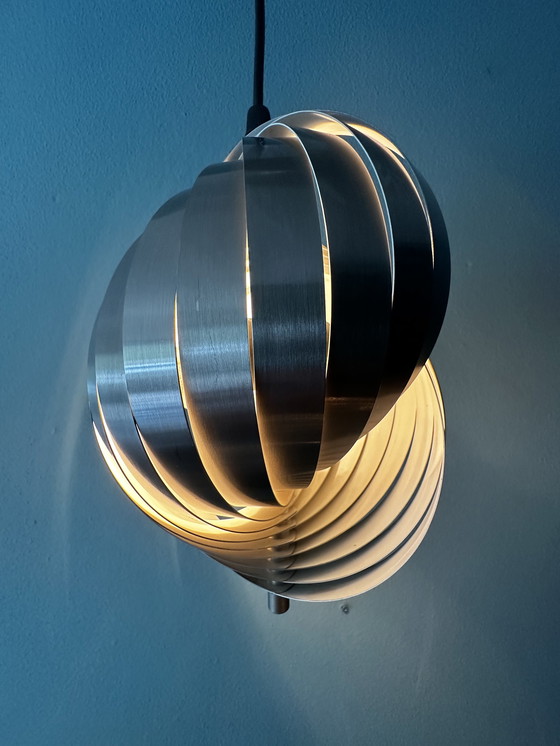 Image 1 of Vintage Space Age spiral hanglamp