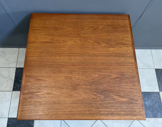 Image 1 of Deense Teak uitschuifbare eettafel jaren 60