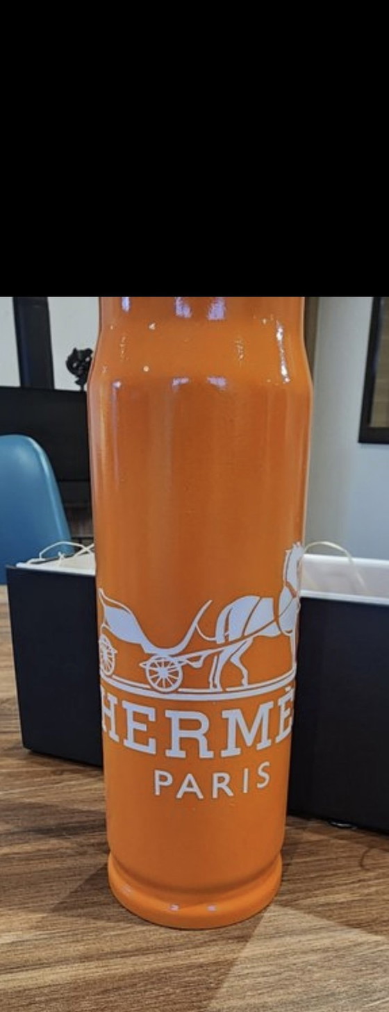 Image 1 of Bullet Hermes Paris, Handgesigneerd Ea Nr. 2/4, Formaat Xl.