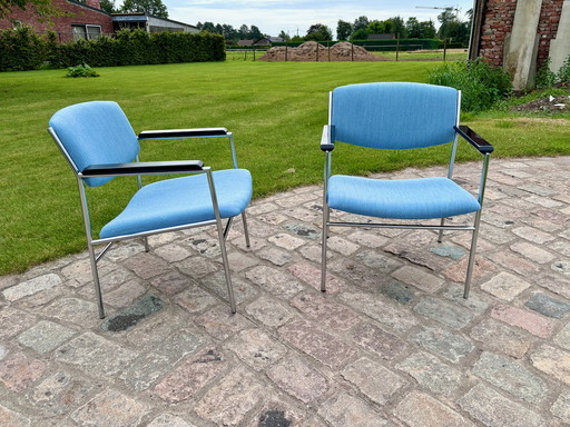 2x Van Der Sluis Model 60 stoel