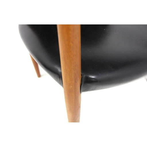 Vintage Skai bureaustoel van Ejnar Larsen en Axel Bender Madsen, Denemarken 1960