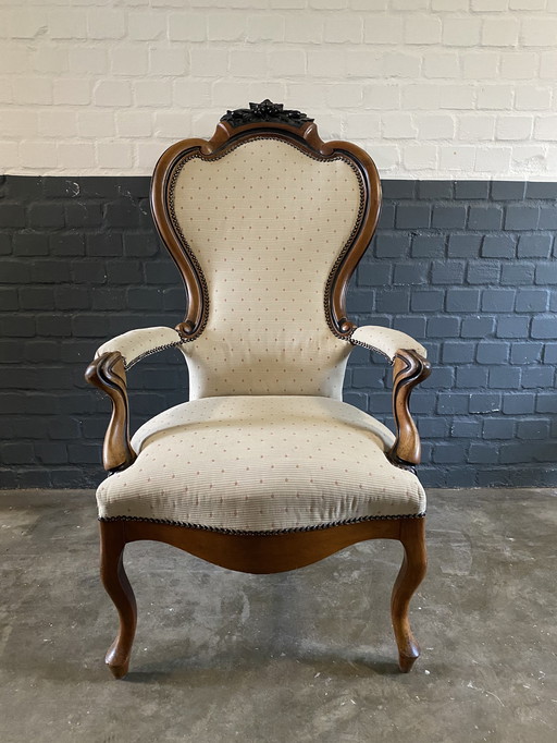 Klassieke biedermeier fauteuil