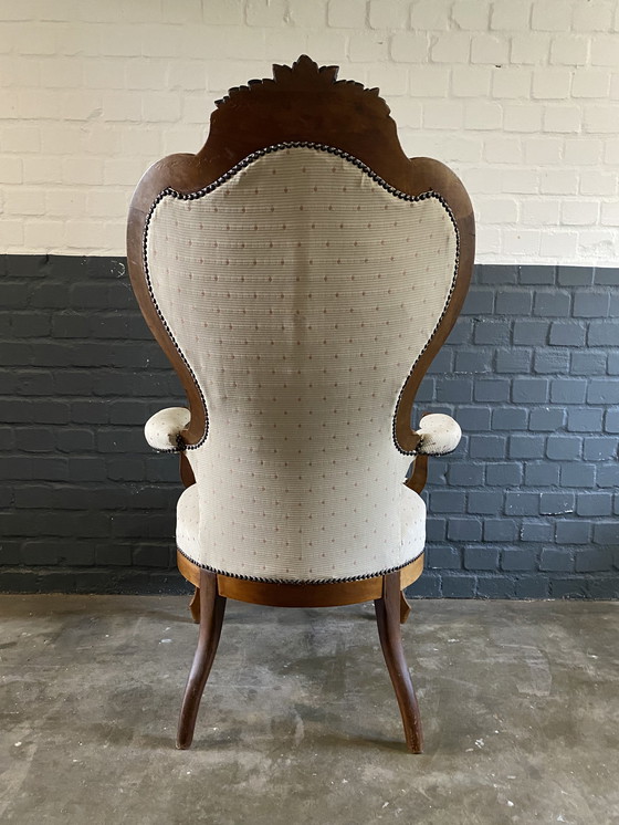 Image 1 of Klassieke biedermeier fauteuil