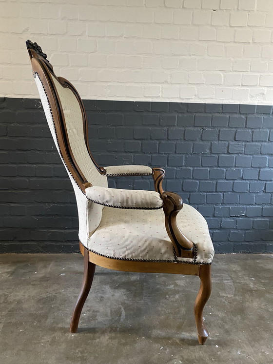 Image 1 of Klassieke biedermeier fauteuil