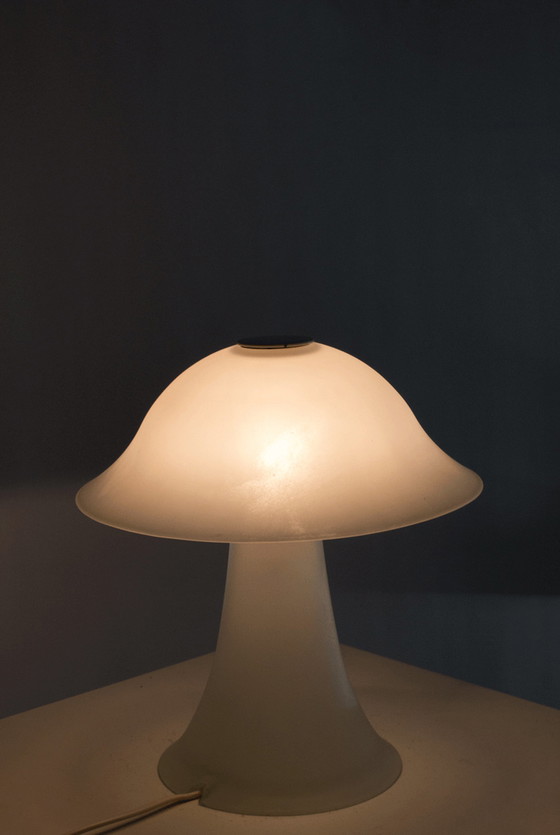 Image 1 of Vintage Glazen Mushroom Lamp