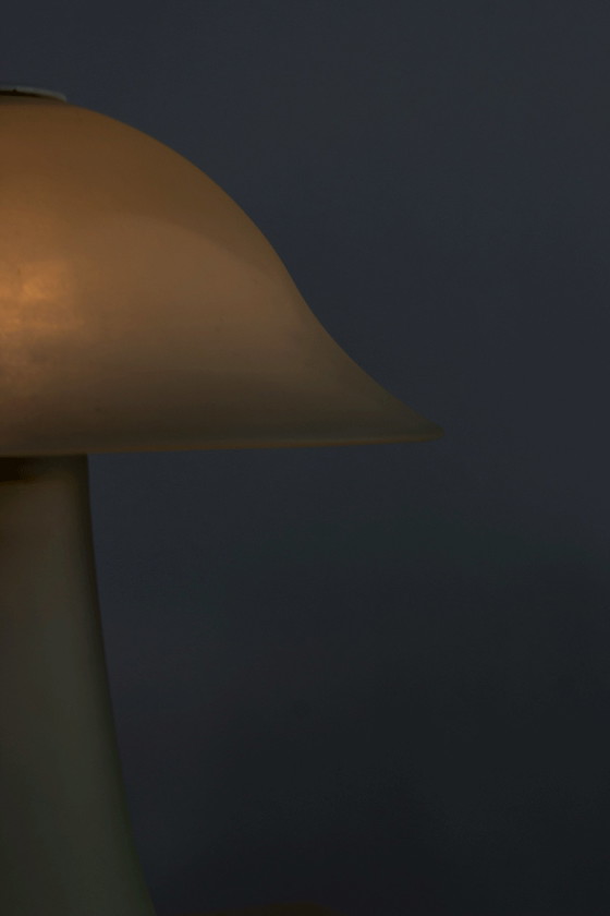 Image 1 of Vintage Glazen Mushroom Lamp