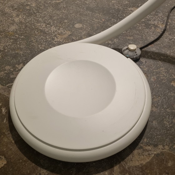 Image 1 of Witte Serpente Vloerlamp Van Elio Martinelli Voor Martinelli Luce