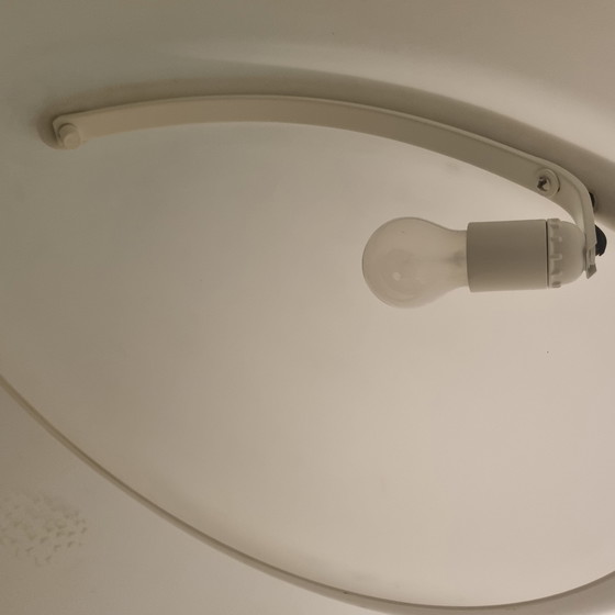 Image 1 of Witte Serpente Vloerlamp Van Elio Martinelli Voor Martinelli Luce