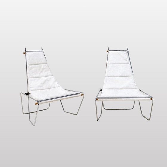 Image 1 of Paar vintage fauteuils, Frankrijk 1970