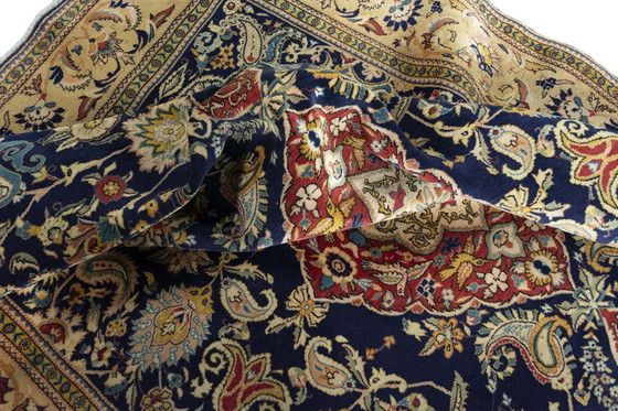 Image 1 of Handgeknoopt Ghom Kurk Oosters Tapijt - 306 X 214 Cm