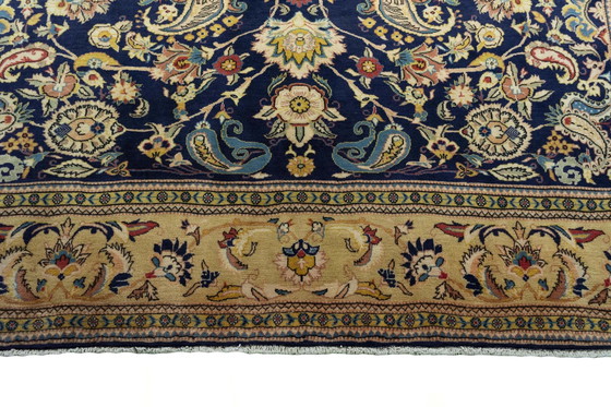 Image 1 of Handgeknoopt Ghom Kurk Oosters Tapijt - 306 X 214 Cm