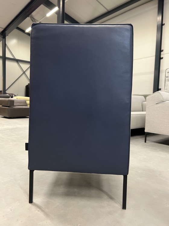 Image 1 of Linteloo Romeo Fauteuil blauw leer