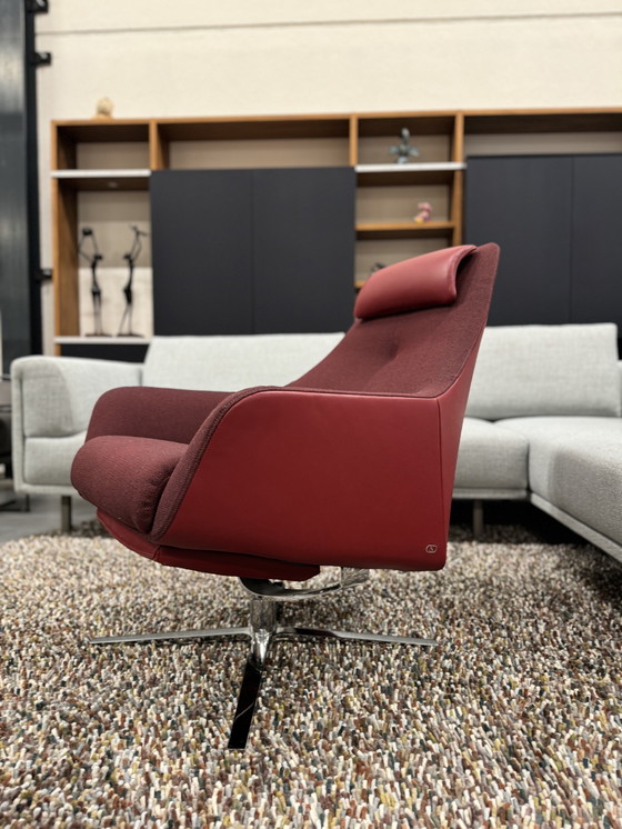 Image 1 of De Sede 277 11 Relax Fauteuil Rood Leer 