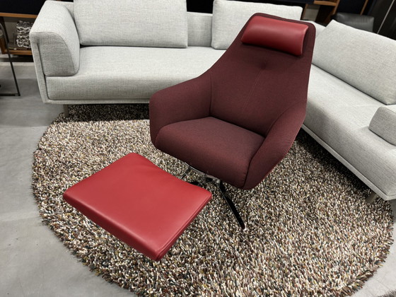 Image 1 of De Sede 277 11 Relax Fauteuil Rood Leer 