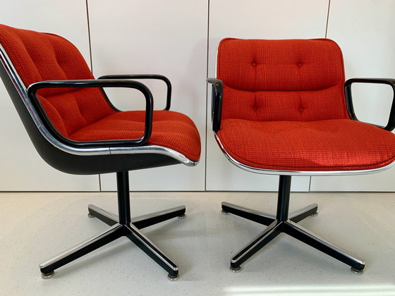 Image 1 of 4x Knoll Executive Chair by Charles Pollock