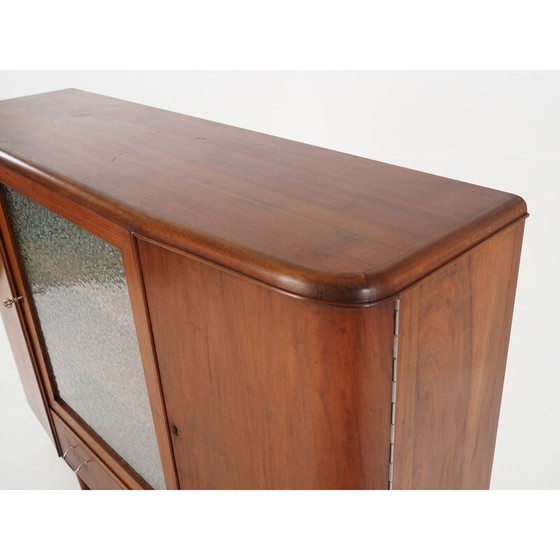 Image 1 of Scandinavisch notenhouten highboard, 1970