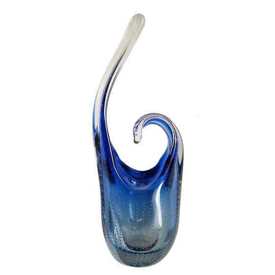 Image 1 of Mid Century kunstvaas van Murano glas