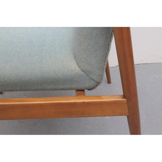 Image 1 of Vintage fauteuil in kersenhout 1960