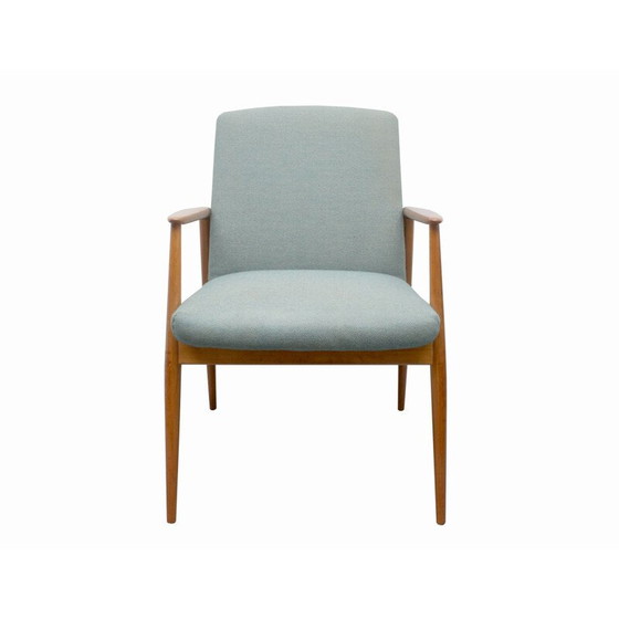 Image 1 of Vintage fauteuil in kersenhout 1960