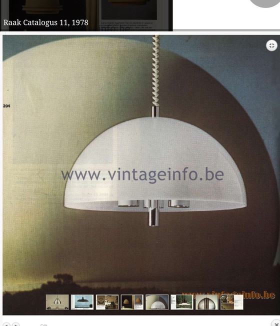 Image 1 of Vintage Raak El Duomo Hanglamp