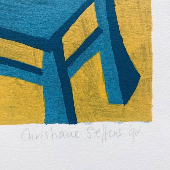 Image 1 of Christiane Steffens - Set 2 stuks - Zeefdruk