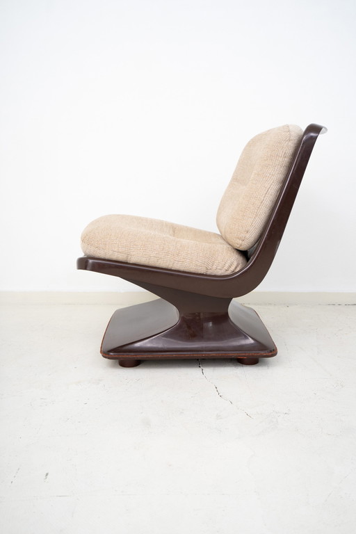 Fauteuil uit het ruimtetijdperk van Albert Jacob voor Grosfillex