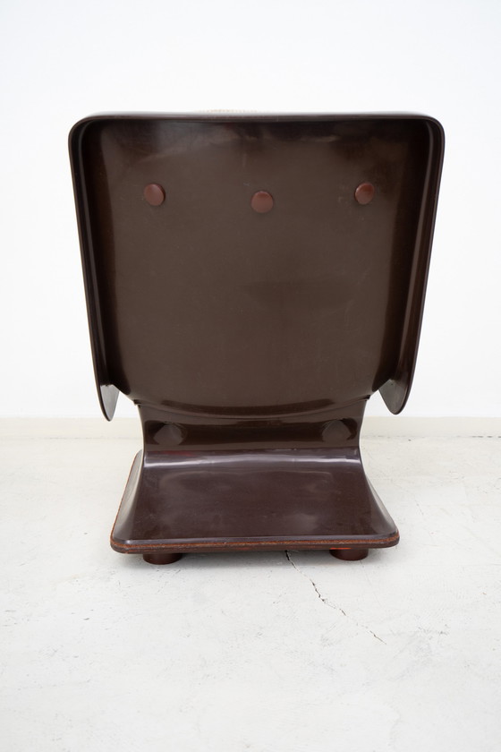 Image 1 of Fauteuil uit het ruimtetijdperk van Albert Jacob voor Grosfillex