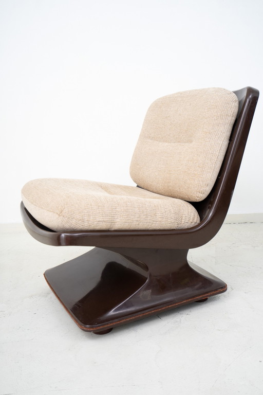 Fauteuil uit het ruimtetijdperk van Albert Jacob voor Grosfillex