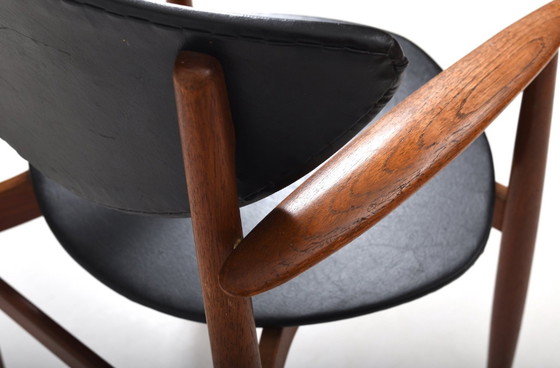 Image 1 of Teakhouten fauteuil van Erik Wørts voor Norden Møbelfabrik, 1950