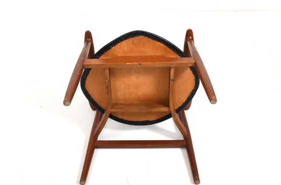 Image 1 of Teakhouten fauteuil van Erik Wørts voor Norden Møbelfabrik, 1950