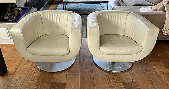 Image 1 of 2x B&B Italia Tulip chair ontworpen door Jeffrey Brennet