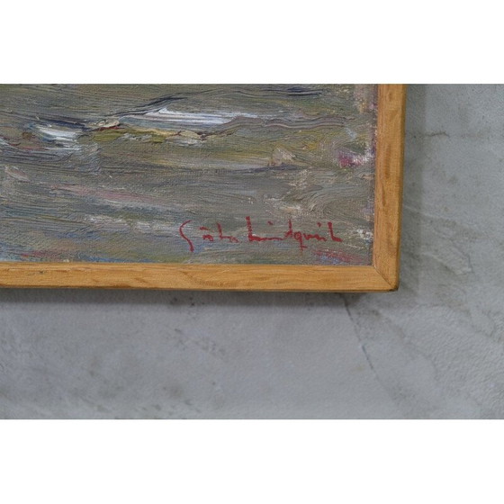 Image 1 of Vintage litho van Gosta, Zweden 1960