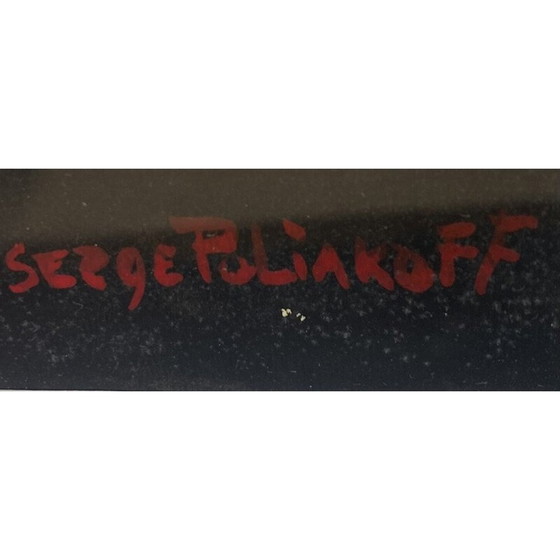 Image 1 of Vintage schilderij van Serge Poliakoff