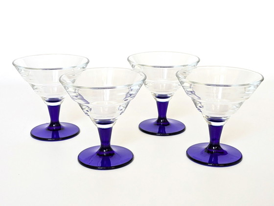 Image 1 of Vintage Sherbet Glazen | Set Van 4 | Gemaakt In Italië