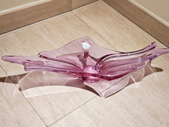 Image 1 of Val Saint Lambert Roze Sierschaal