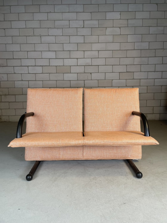 Image 1 of Vintage Arflex T-Line Bank En Fauteuil By Burkhard Vogtherr