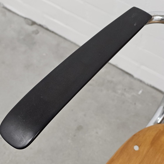 Image 1 of Vintage Stoel Industriële Stoel Th. De Wit Schiedam